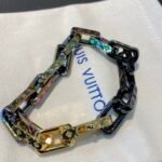 Louis Vuitton Monogram Chain Bracelet Gradient Two-Tone Finish - Image 2