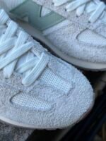 New Balance 471 Sneakers Retro Suede Running Shoes Casual Athletic Trainers Light Gray - Image 7