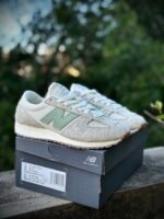 New Balance 471 Sneakers Retro Suede Running Shoes Casual Athletic Trainers Light Gray - Image 6
