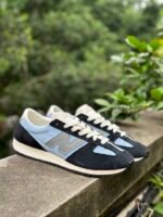 New Balance 471 Sneakers Retro Suede Running Shoes Casual Athletic Trainers Black2