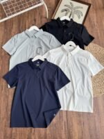 lululemon Mens Performance Polo Shirt Quick Dry Athletic Short Sleeve Top