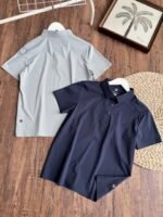 lululemon Mens Performance Polo Shirt Quick Dry Athletic Short Sleeve Top - Image 2