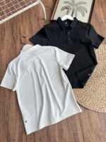 lululemon Mens Performance Polo Shirt Quick Dry Athletic Short Sleeve Top - Image 3