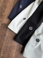 lululemon Mens Performance Polo Shirt Quick Dry Athletic Short Sleeve Top - Image 5