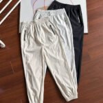 Descente Women Joggers Elastic Waist Zipper Pockets Quick Dry Casual Sports Pants