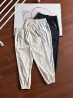 Descente Women Joggers Elastic Waist Zipper Pockets Quick Dry Casual Sports Pants