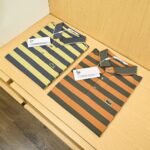 Lacoste Mens Striped Polo Shirt Short Sleeve Casual Cotton Top with Crocodile Logo - Image 5
