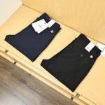 Moncler Slim Fit Dress Pants Casual Business Straight Leg Trousers - Image 7