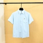 Hazzys Mens Short Sleeve Button Up Shirt Embroidered Pocket Casual Summer Top - Image 3