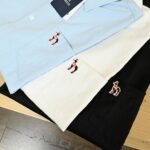 Hazzys Mens Short Sleeve Button Up Shirt Embroidered Pocket Casual Summer Top - Image 6