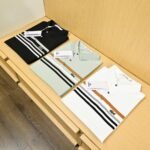 Lacoste Mens Striped Polo Shirt Short Sleeve Crocodile Logo Casual Athletic Top - Image 4