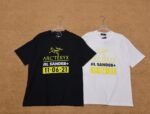 ArcTeryx x Jil Sander Co-Branded Collaboration Design Graphic Tee Cotton Short Sleeve