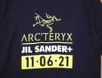 ArcTeryx x Jil Sander Co-Branded Collaboration Design Graphic Tee Cotton Short Sleeve - Image 4