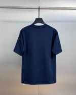 LOEWE Embroidered Anagram T-Shirt Cotton Short Sleeve Casual Luxury Top - Image 3