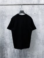 Gucci T-Shirt Interlocking G Logo Print Crew Neck Short Sleeve Black - Image 2