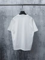Gucci T-Shirt Interlocking G Logo Print Crew Neck Short Sleeve White - Image 2