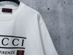 Gucci T-Shirt 1921 Dragonfly Graphic Crew Neck Short Sleeve White - Image 5