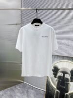 Arc'teryx T-Shirt Brushstroke Logo Print Crew Neck Black White - Image 8