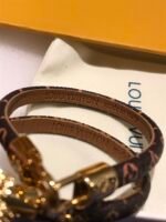 Louis Vuitton Vivienne Charm Monogram Canvas Bracelet - Image 7