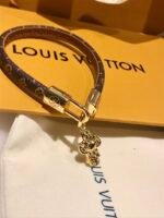 Louis Vuitton Vivienne Charm Monogram Canvas Bracelet - Image 5