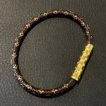 Louis Vuitton Monogram Canvas Wrap Leather Bracelet - Image 7