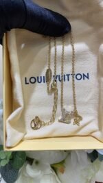 Louis Vuitton LV Iconic Crystal Pendant Necklace with Star Charm - Image 4