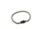 Louis Vuitton Monogram Inlay Silver Chain Bracelet - Image 7