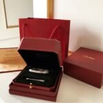 Cartier Love Full Diamond White Gold Bracelet with Screwdriver - Image 4