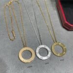 Cartier LOVE Open Circle Pendant Necklace (3 Colors)