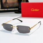 Cartier Panthère Rimless Sunglasses (6 Colors) - Image 9