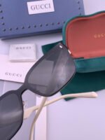 Gucci Oversized Square Fashion Women Sunglasses G9316 - Image 3