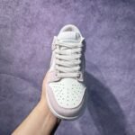 Nike Dunk Low Valentine Pink Suede Gold Swoosh Women Sneakers - Image 9