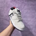 Nike Dunk Low Grey Heather Canvas Casual Low Top Sneakers - Image 2