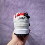 Nike Dunk Low Grey Heather Canvas Casual Low Top Sneakers - Image 7