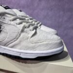 Nike Dunk Low Grey Heather Canvas Casual Low Top Sneakers - Image 5