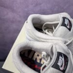 Nike Dunk Low Grey Heather Canvas Casual Low Top Sneakers - Image 3