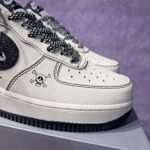 Nike Air Force 1 Stussy Skull Co-Branded Low Top Sneakers - Image 5