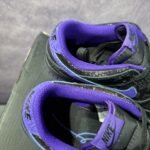 Nike Dunk Low Black Purple Snake Skin Pattern Casual Sneakers - Image 3