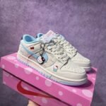 Nike Dunk Low Hello Kitty Milk Blue Casual Women Sneakers