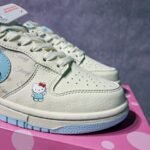 Nike Dunk Low Hello Kitty Milk Blue Casual Women Sneakers - Image 5