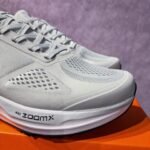 Nike ZoomX Grey Breathable Cushion Professional Running Sneakers - Image 5