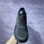 Nike ZoomX All Black Breathable Cushion Professional Running Sneakers - Image 9