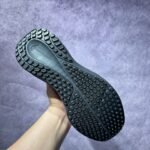 Nike ZoomX All Black Breathable Cushion Professional Running Sneakers - Image 6