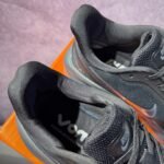 Nike ZoomX All Black Breathable Cushion Professional Running Sneakers - Image 3