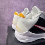 Nike Kobe 5 Protro White Black Red Basketball Performance Sneakers - Image 4