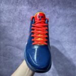Nike Kobe 5 Protro Dark Blue Orange Mamba Basketball Sneakers - Image 9