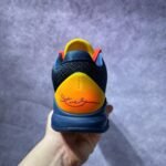 Nike Kobe 5 Protro Dark Blue Orange Mamba Basketball Sneakers - Image 7