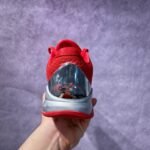Nike Kobe 5 Protro Silver Red Metallic Basketball Performance Sneakers - Image 7