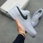 Nike AF1 Smoke Gray Versatile All-Match Men Women Sneakers