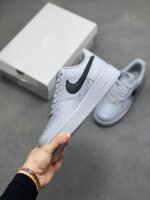Nike AF1 Smoke Gray Versatile All-Match Men Women Sneakers - Image 9